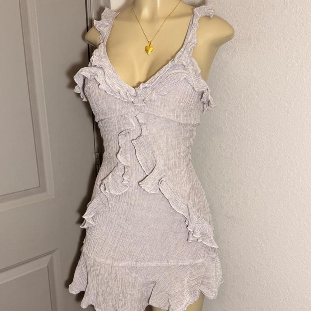 Promesa ruffle dress with layers and cottage core vibe